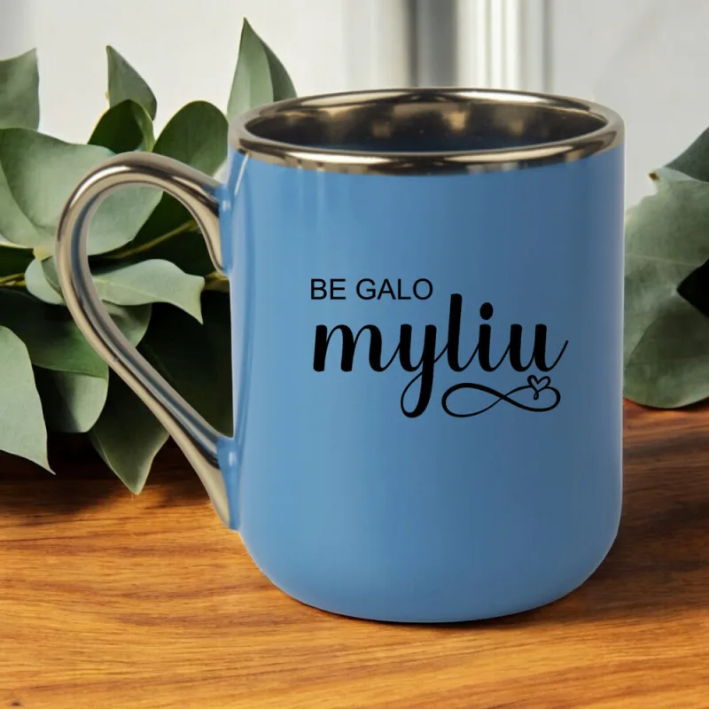 Puodelis „Be galo myliu“ (330ml)