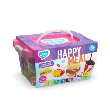Kūrybinis rinkinys Modeliavimo ir lipdymo priemonės Play Dough - Happy Meal_1