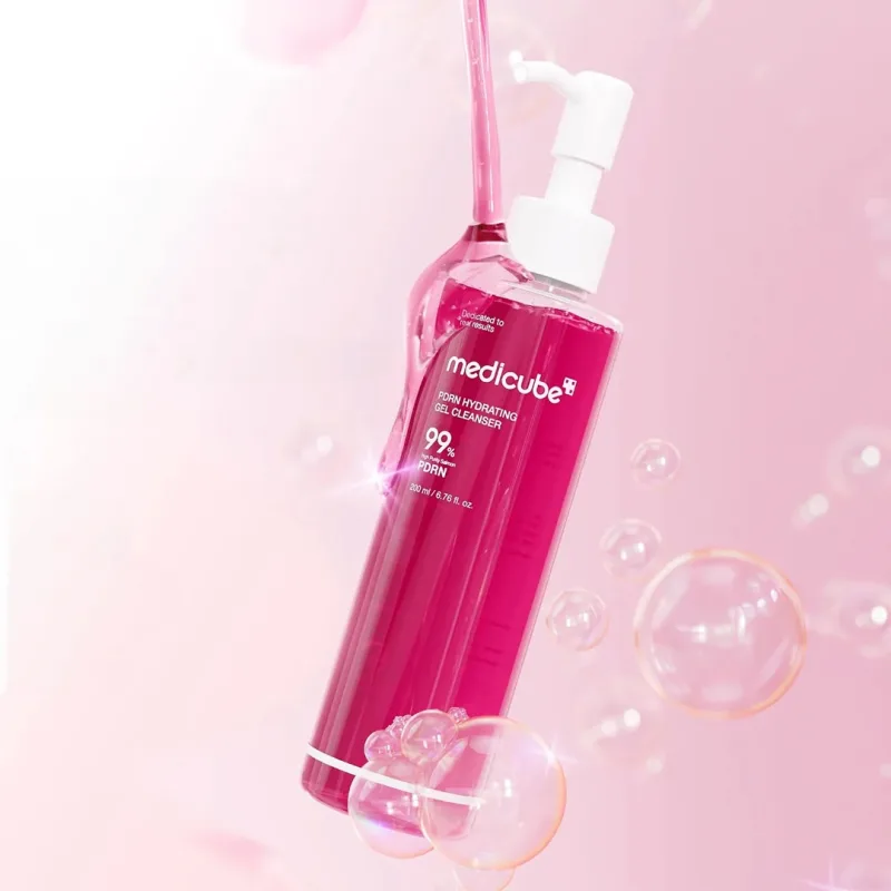 medicube PDRN Hydrating Gel Cleanser– veido prausiklis, 200 ml. · 2
