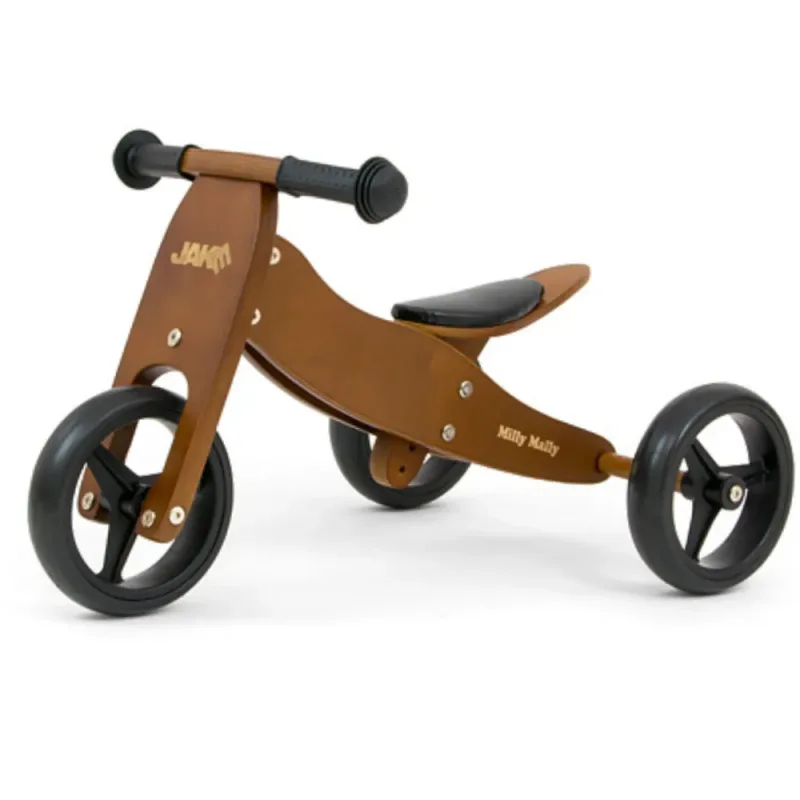 Milly Mally Ride On 2in1 Jake Dark Natural · 1