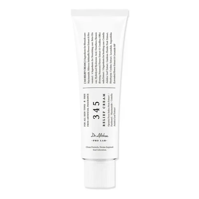 Dr. Althea 345 Relief Cream – šviesinamasis veido kremas · 1