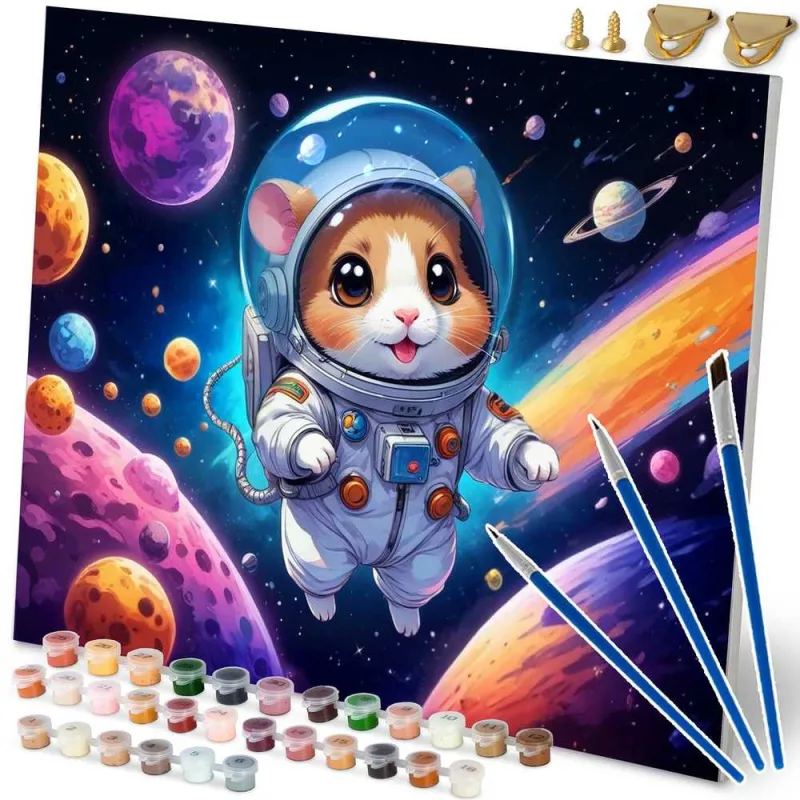 Paveikslas tapybai pagal skaičius 40x50 cm Massido Astronauta · 1
