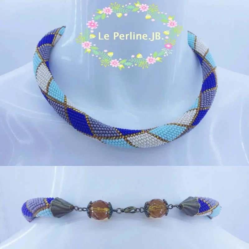 Kaklo papuošalas „Blu sky“