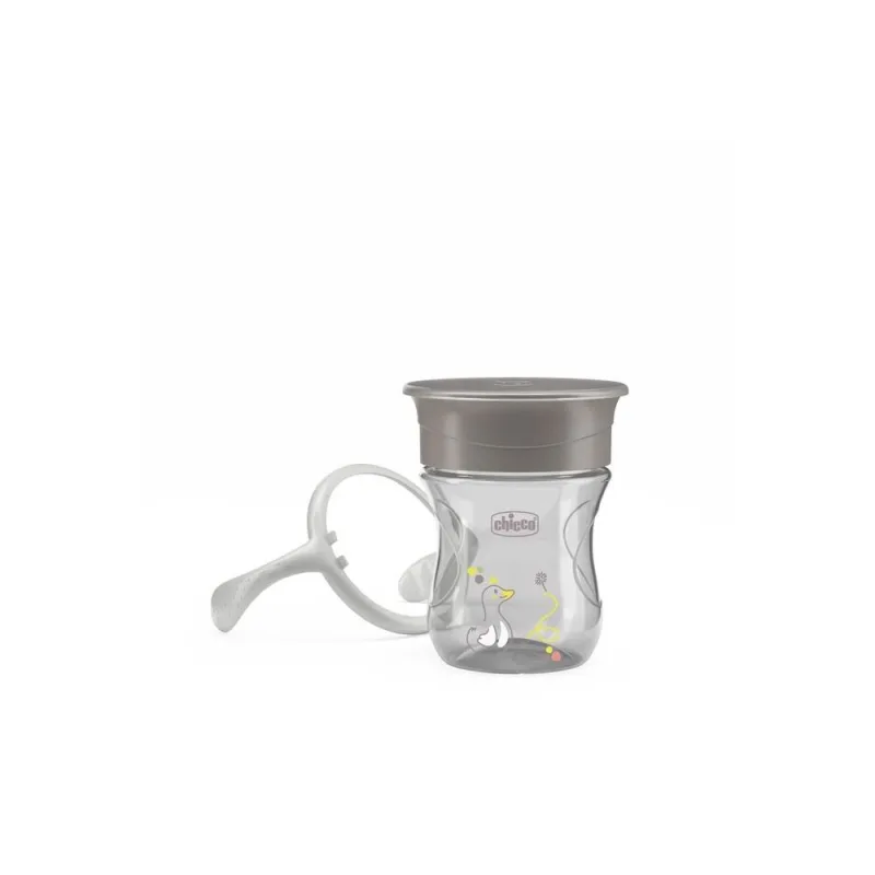 Puodelis Chicco 180691 360 mokytis gerti 12+ PILKAS · 2
