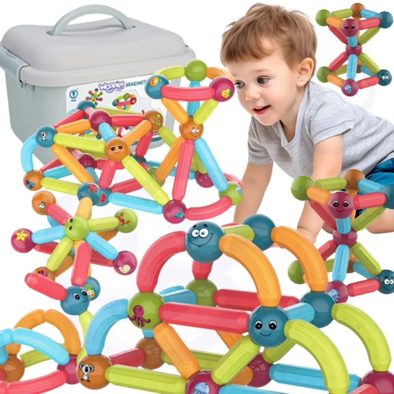 Magnetinis konstruktorius WOOPIE 52 el. · 1
