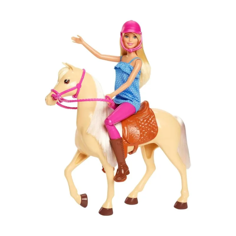 Lėlė Barbie Mattel su žirgu FXH13 · 3