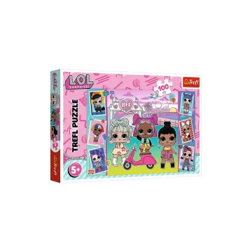 Dėlionė - "100" - LOL Dolls Nuotraukos Trefl 16443