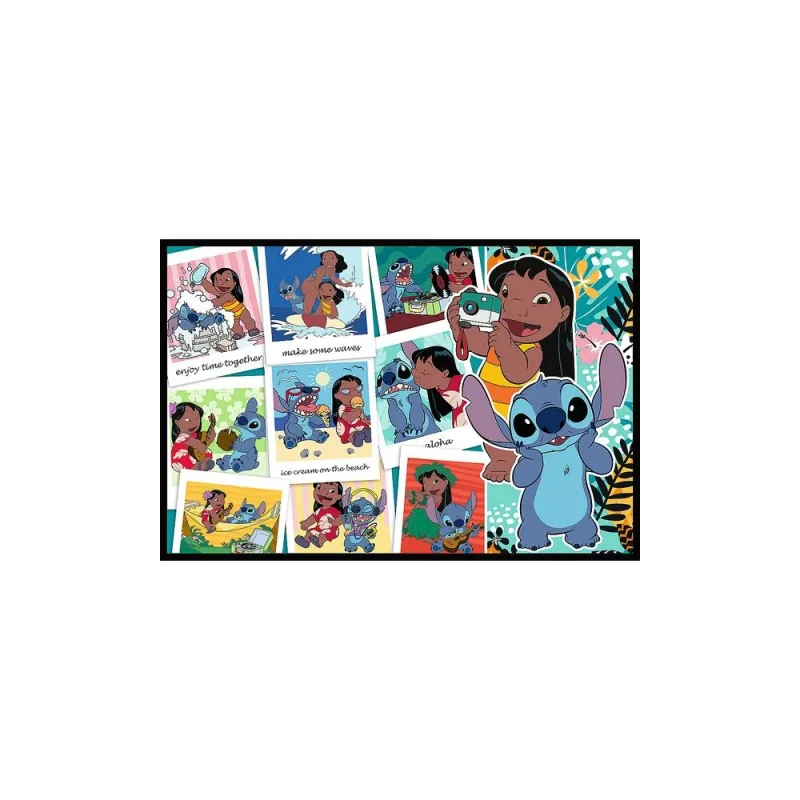 Dėlionė - 2x200 - Stitch's merry life - Disney Lilo ir Stitch - Trefl 13334 · 1