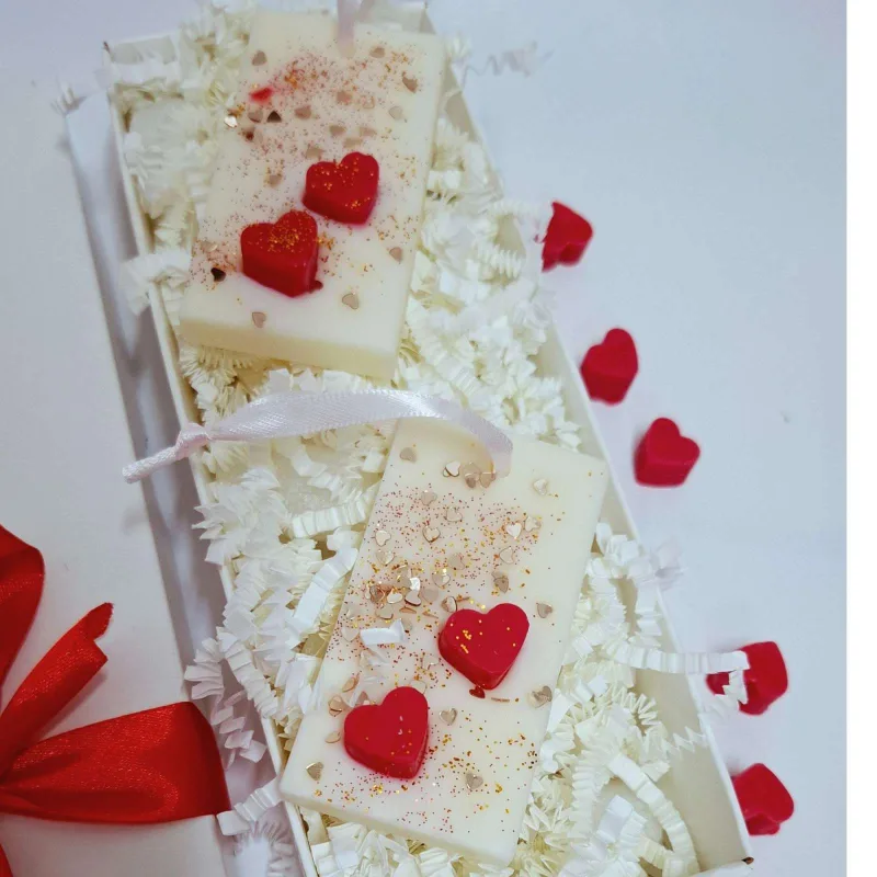 Sojų vaško sausi kvapai Valentino dienai
