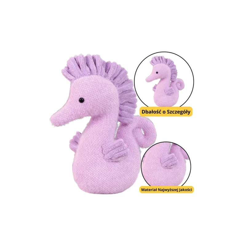 Cuddly Toy pliušinis talismanas Vandens arklys Violetinė 25cm · 1