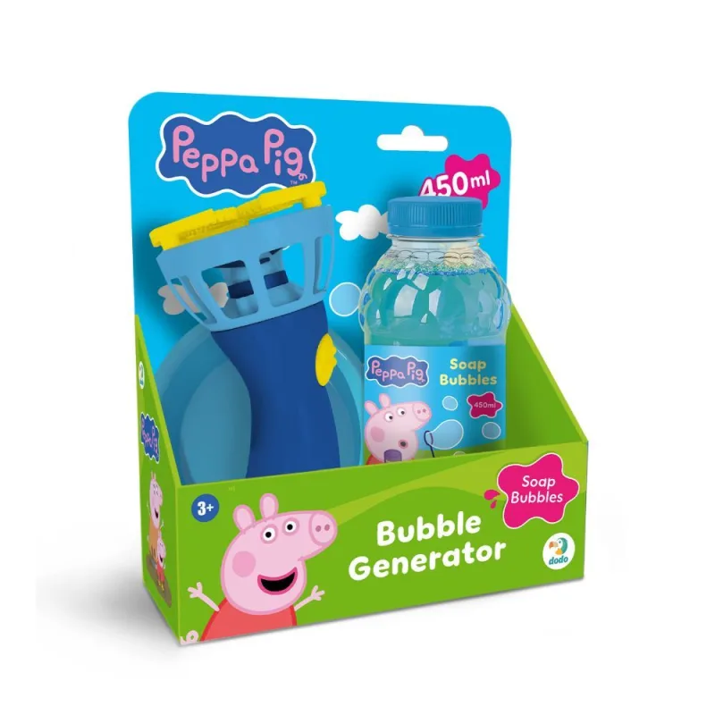 Lauko žaidimas Muilo burbulų generatorius Peppa Pig 450 ml · 1