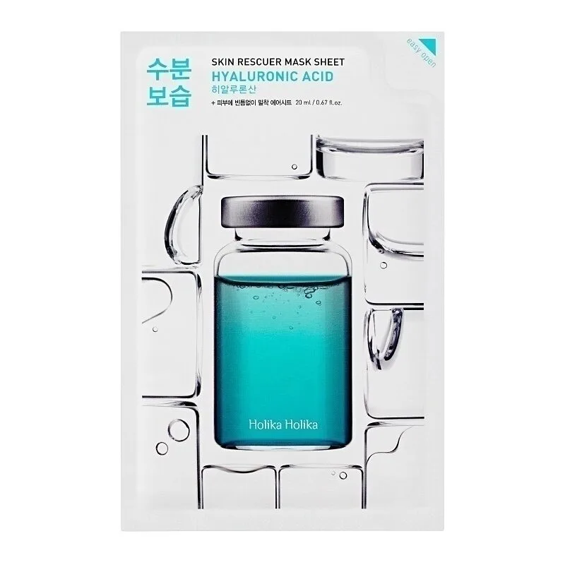 Holika Holika Skin Rescuer Mask Sheet Hyaluronic Acid – veido kaukė · 1