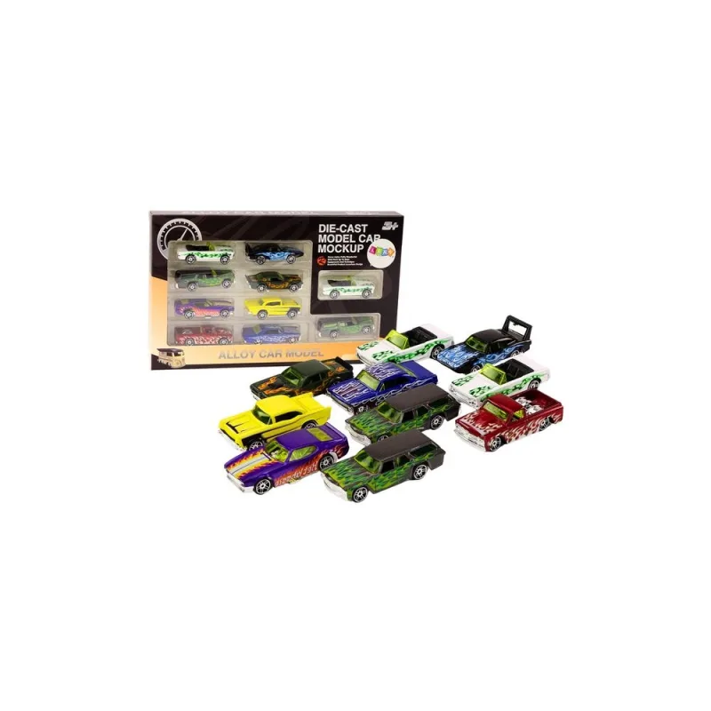 Automobilių spyruoklių rinkinys 1:64 Metalinės spyruoklės 10 vnt · 1