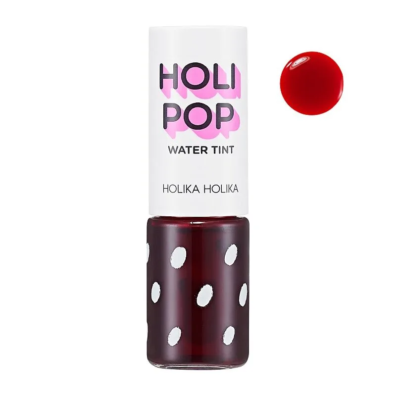 Holika Holika Holi Pop Water Tint 01 Tomato - lūpų dažai · 1