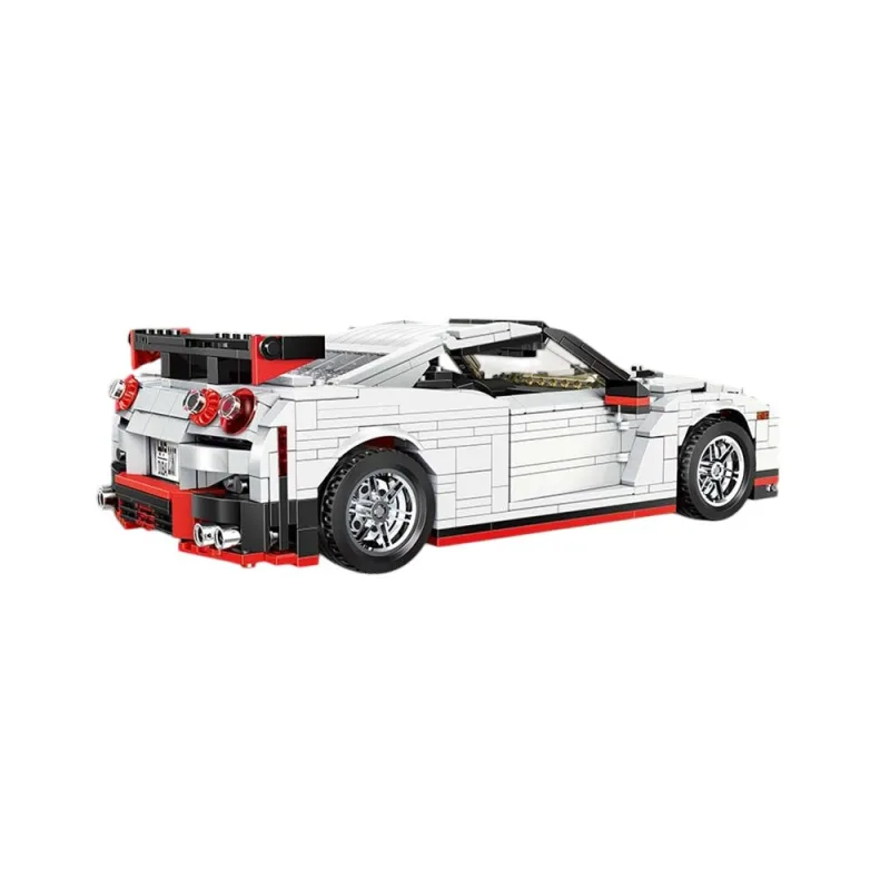 Konstruktorius Baltas automobilis, 1034 el. · 3