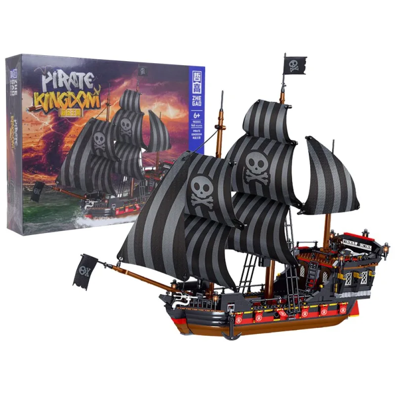 Konstruktorius Piratų laivas, 968 el. · 1
