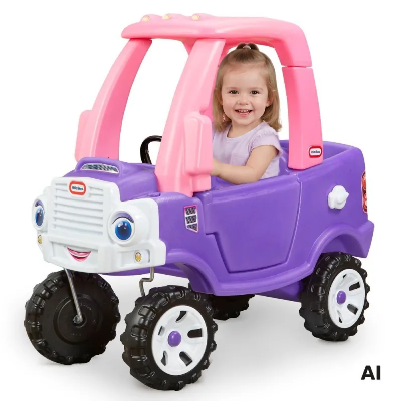 Paspiriamas automobilis visureigis Little Tikes, rožinis ir violetinis · 1
