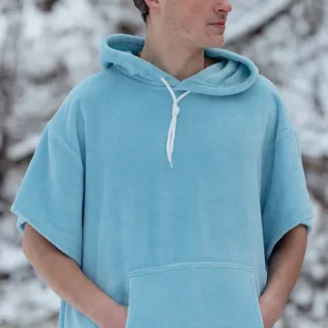 Nordic Eyes suaugusių pončas su bambuku
