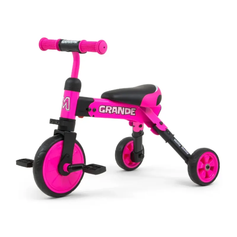 Milly Mally Ride On - Dviratis 2in1 GRANDE Pink · 1
