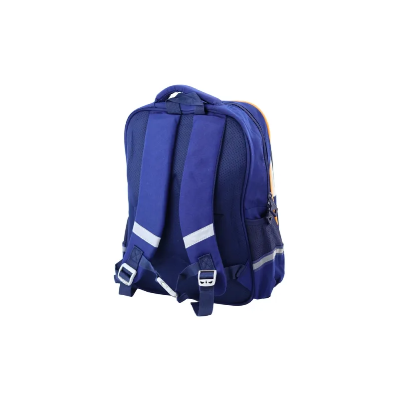 Space Patches mokyklinė kuprinė su pieštukine Navy blue 16L · 2