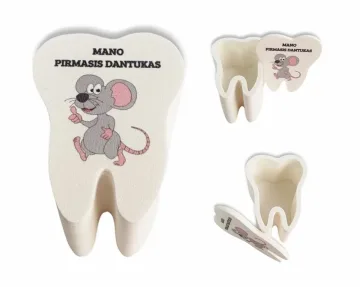 Dantuko formos dėžutė „Mano pirmasis dantukas“