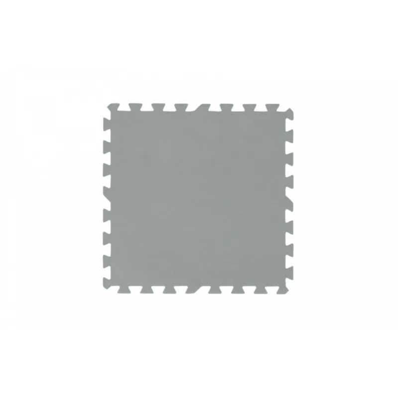 Putų kilimėlis sodo baseinui BESTWAY, pilkos spalvos, 9 vnt, 50x50 cm · 1