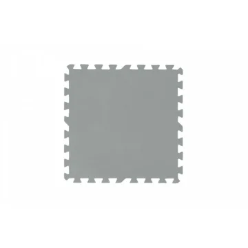 Putų kilimėlis sodo baseinui BESTWAY, pilkos spalvos, 9 vnt, 50x50 cm