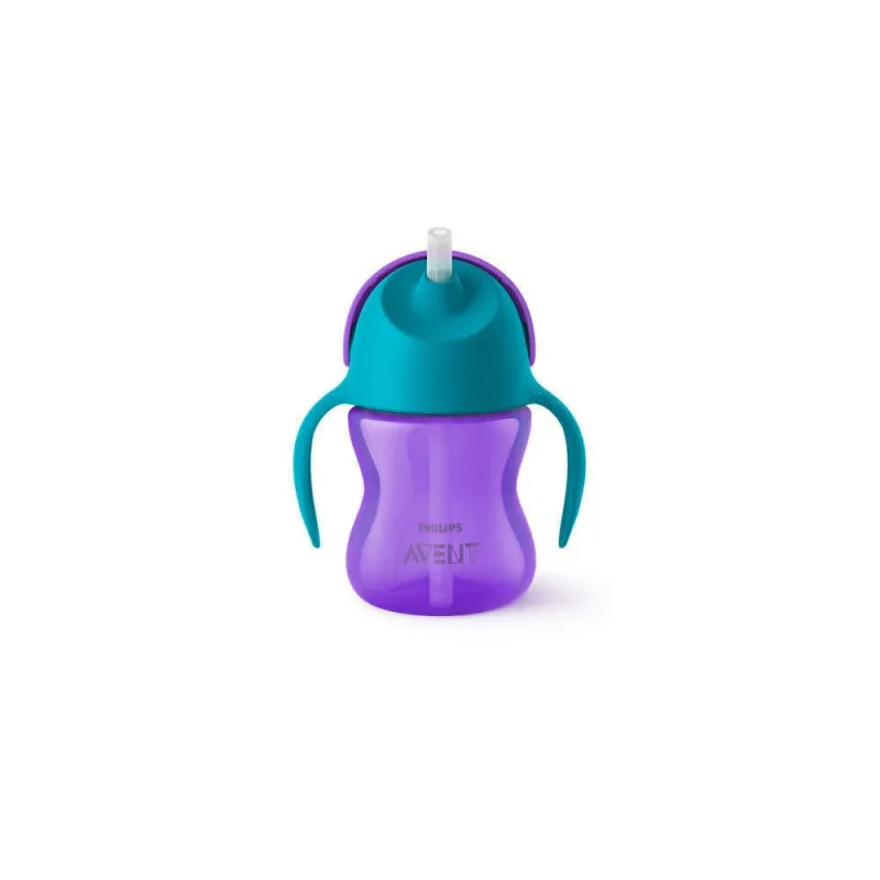 Gertuvė su šiaudeliu Avent SCF796/02 200 ml GIRL · 1