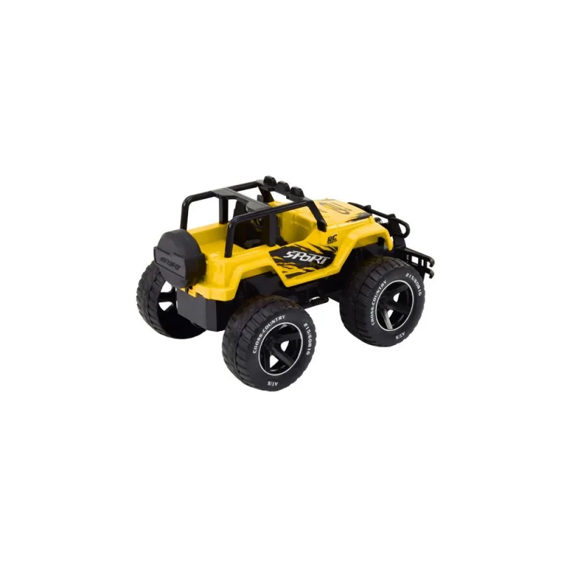 RC visureigis 1:18 Geltonas · 3