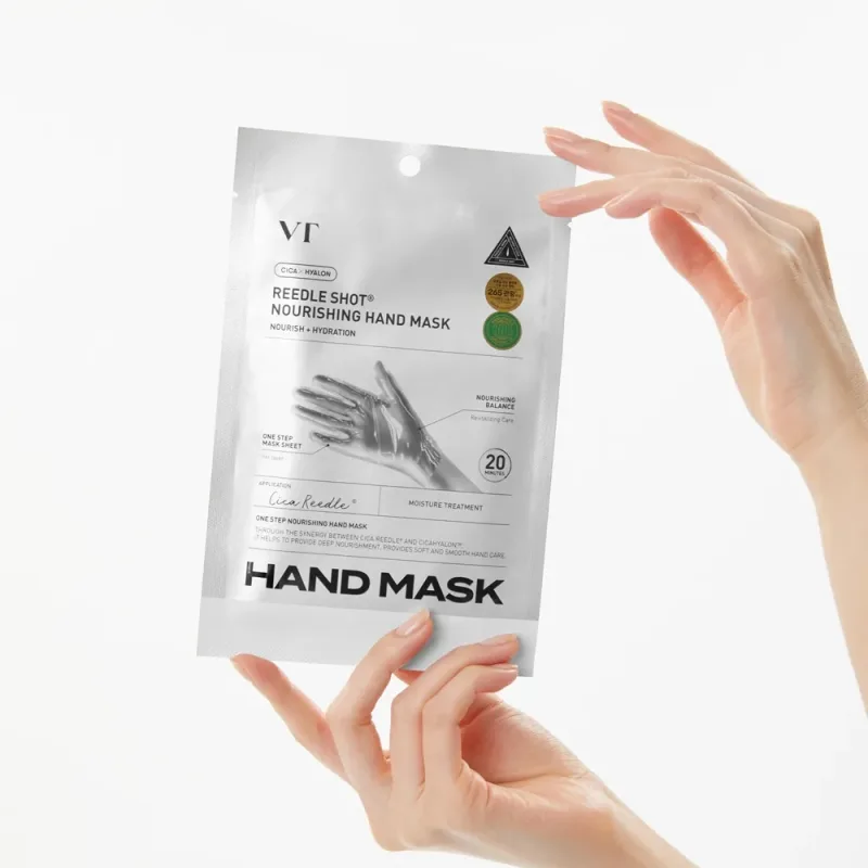 VT Cosmetics Reedle Shot Nourishing Hand Mask – intensyviai drėkinanti ir maitinanti rankų kaukė, 16 ml./1vnt. · 2