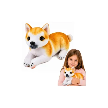 Pliušinis šuniukas Shiba Inu, 25 cm
