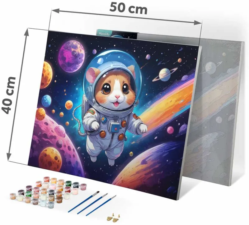 Paveikslas tapybai pagal skaičius 40x50 cm Massido Astronauta · 3