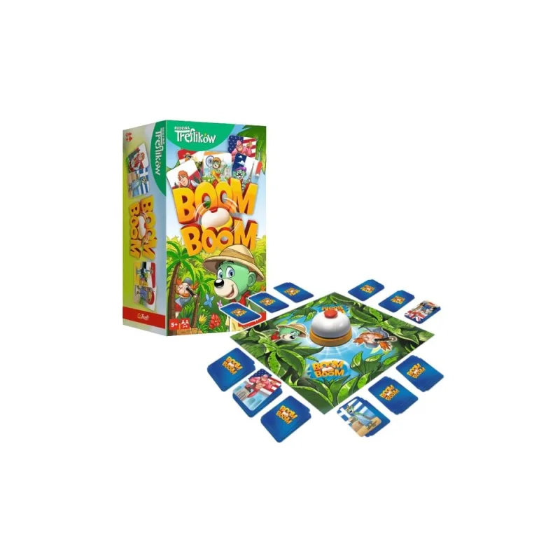 02822 ŽAIDIMAS - Boom Boom Treflik Šeima Trefl · 1
