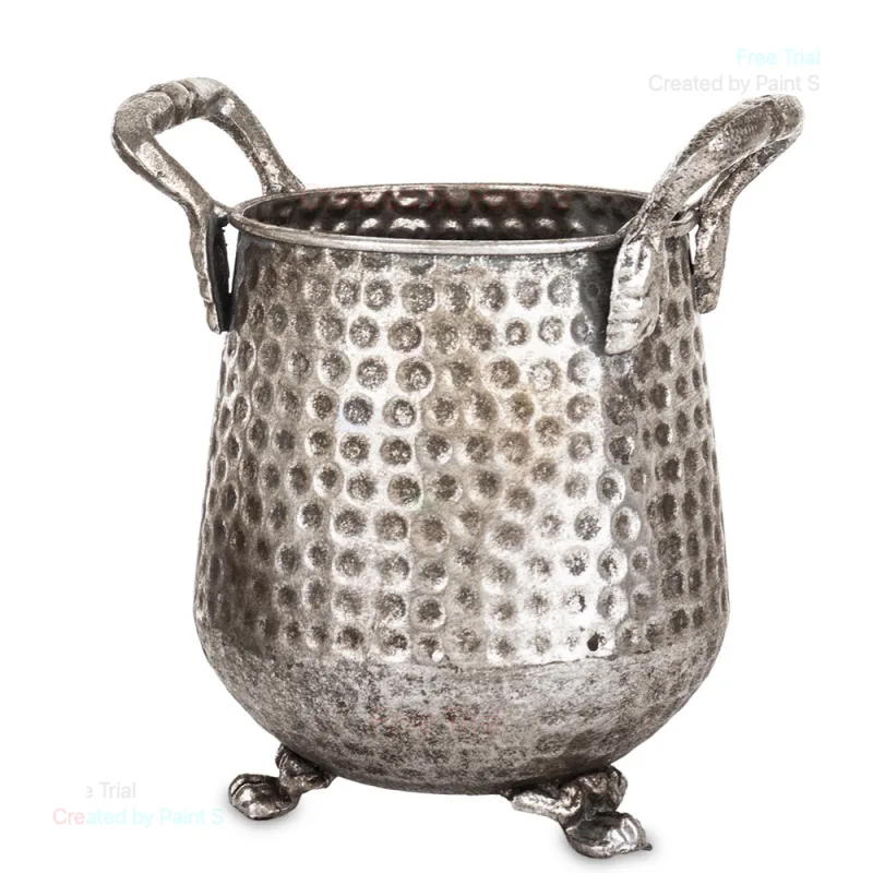 Metalinis vazonas 28 — 18x16x11 cm