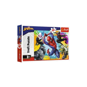 Dėlionė – 30 – „Spider-Man“ spalvos – „Disney Marvel Spider-Man“ – „Trefl“ 18307
