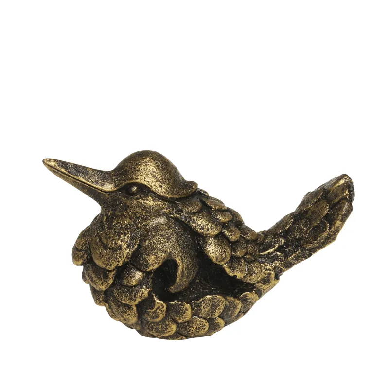 Dekoracija paukščiukas 2 — H9/L11/W7.5 cm
