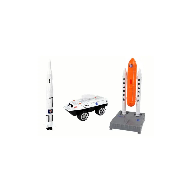Space Truck raketos figūrėlių rinkinys 15 El. · 3
