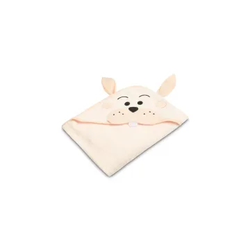 Rankšluostis Sensillo BathFriends 100x100, Rausvas zuikis