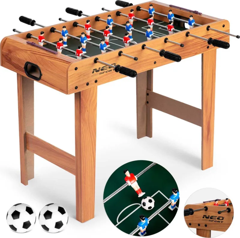 Neosport stalo futbolo žaidimas 70x37x62cm NS-802 medinis · 1