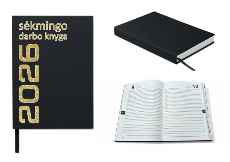 Darbo kalendorius „Sėkmingo darbo knyga 2026“
