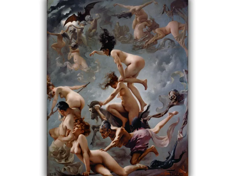 Reprodukcija „Raganų šabas“, Luis Ricardo Falero