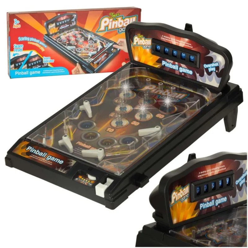 Arkadinis žaidimas Pinball flipper su šviesomis ir muzika · 1