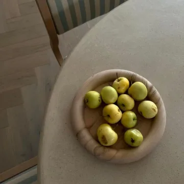 Lėkštė iš uosio