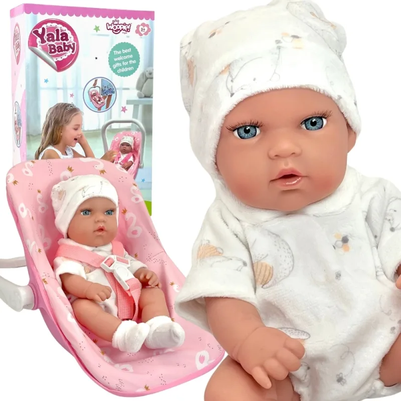 WOOPIE ROYAL rinkinys Kūdikio lėlė 30,5 cm + nešioklė Rožinė · 1
