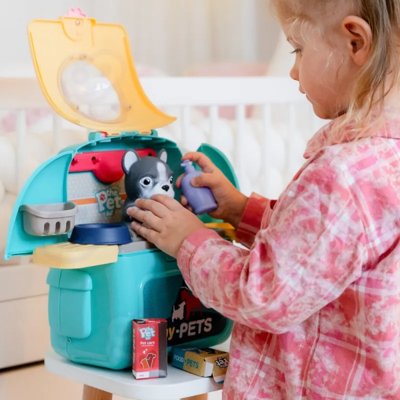 WOOPIE Dog Nešiojamas grožio salonas 2in1 kuprinėje Transporter · 2