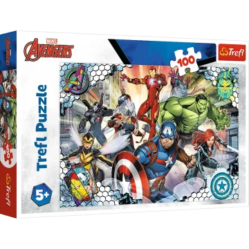 Avengers 100 dalių dėlionė Trefl