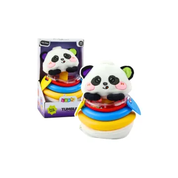 Sensorinis žaislas - panda su žiedais