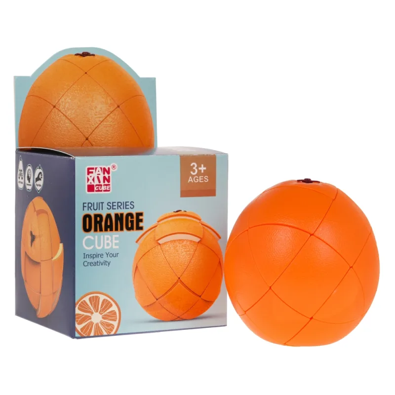 Dėlionės kubas oranžinis · 3