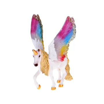 Pasakų figūrėlė arklys vienaragis Pegasas su sparnais ZA5019