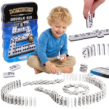 Klasikinis loginis žaidimas WOOPIE Domino 28 el.